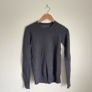 Lululemon Wool Crew Neck Sweater